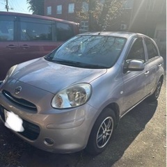 ニッサン　マーチ　車検付きの画像