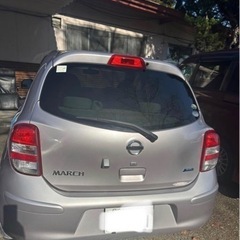 ニッサン　マーチ　車検付きの画像