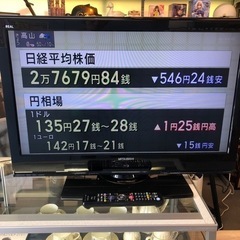 三菱テレビ　中古品