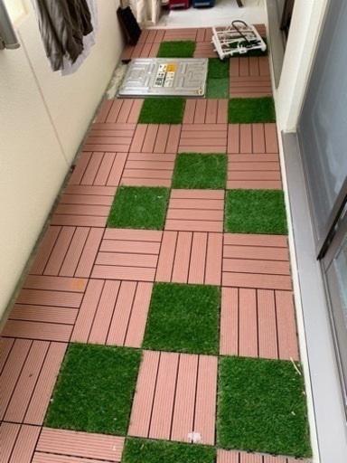 ウッドパネル　ベランダなど