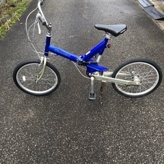 ブリヂストン折り畳み自転車の画像