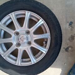 155/65R13夏冬タイヤホイール各4本セットの画像