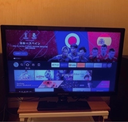 本日限定！W杯見放題！美品完全動作 32インチ 液晶テレビ + Amazon fire tv stick