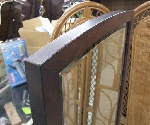 和光 神居民芸 草実作 姿見 全身鏡 樺材 高さ154cm 和家具 北海道家具 ☆ 札幌市 北区 屯田 和光 神居民芸 草実作 姿見 全身鏡 樺材 高さ154cm 和家具