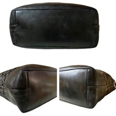 COACH コーチ シグネチャー キャンバスレザー トートバッグ ユニセックスの画像