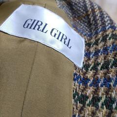 GIRL GIRL ツイードジャケットの画像