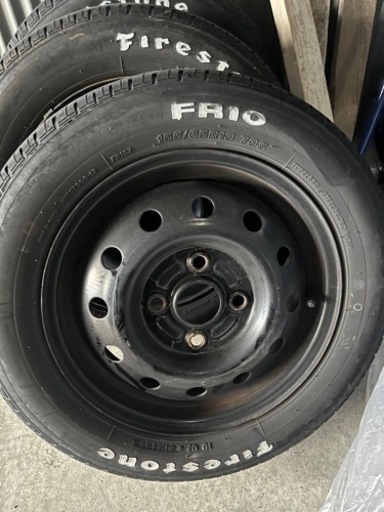 軽自動車に履いてたタイヤ、ホイール