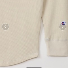 新品試着のみ Champion レディースロングスリーブチュニックシャツの画像