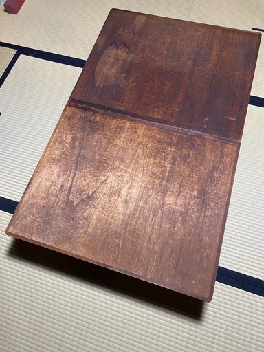 折り畳み作業テーブル　アンティーク