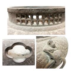 ☆T2300☆ 茶釜 　薄茶色　灰ありの画像