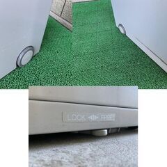 【埼玉県引き取り】オフィス用家具 サイドキャビネット 58x40x60 キャスター付き 3段(鍵なし)の画像