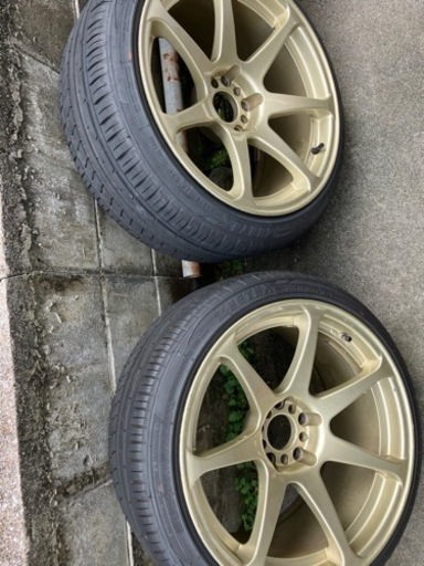 cst18インチ  4本　pcd114.3