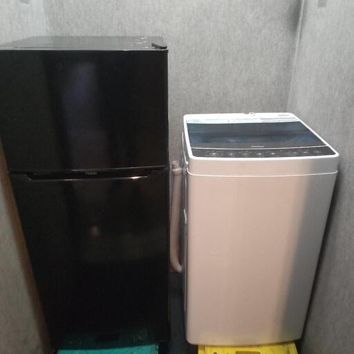 2019年製 Haier 冷蔵庫 JR-N130A \n\n2018年製 Haier 全自動洗濯機 JW-C45A\nセット