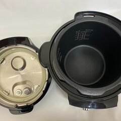 新品同様 Shop Japan クッキングプロ V2 3.2L CV32SA-01 ショップジャパン 電気圧力鍋 電気調理器 2段蒸しラック付きの画像