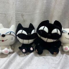 □J0044　現状品★クロネコヤマト　ぬいぐるみ　非売品　4個ま...