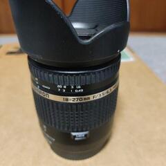 EOS kiss digital に使える一眼レフ用カメラレンズTAMRON
18-270mm F/3.5-6.3の画像