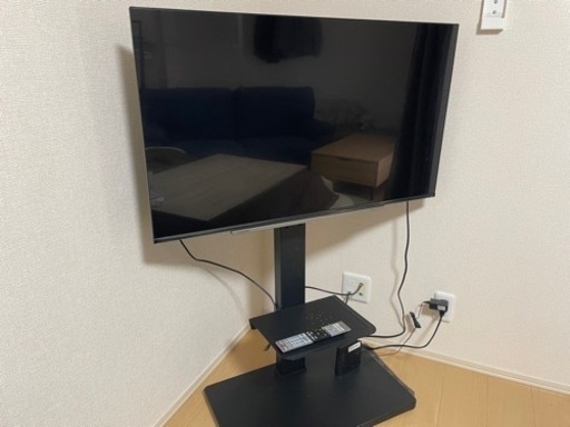 43型4K液晶テレビ＋テレビスタンド