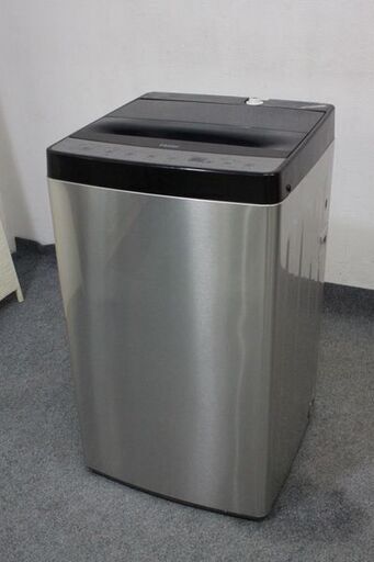 高年式2022年製！ハイアール アーバンカフェ ステンレスブラック 全自動洗濯機 5.5kg JW-XP2C55F 中古家電 店頭引取歓迎 R6707)