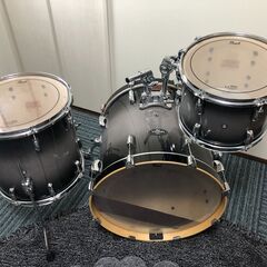 ドラムセット　Pearl VISION シリーズ バーチシェル 　12.14.20in 3点セット　新品同様の画像