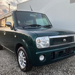 😲グリーンツートン⭐️ 総額19万円⭐️H15アルトラパン　モー...