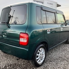 😲グリーンツートン⭐️ 総額19万円⭐️H15アルトラパン　モードⅡ⭐️11万キロ‼️車検R6.2.22まで‼️オシャレ❗️の画像