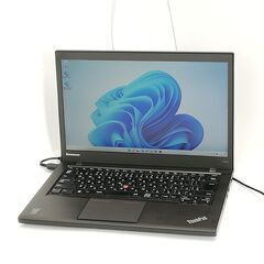 保証付 即使用可能 14インチ ノートパソコン Lenovo T440s 中古良品 第4世代 Core i5 4GB 無線LAN Wi-Fi Bluetooth Windows11 Office