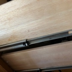 タンス　レール　収納　木目の画像