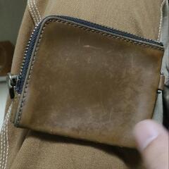 コンパクト革財布