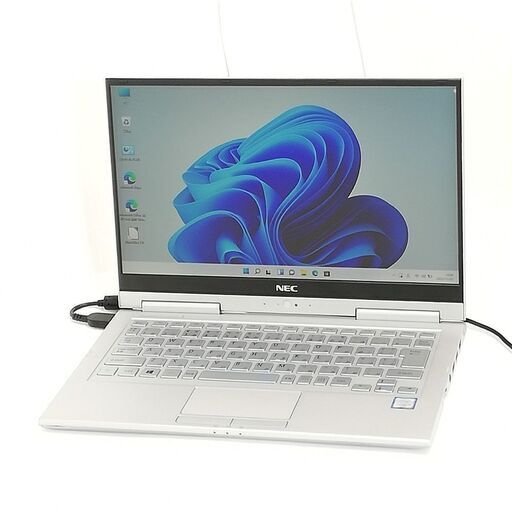 保証付 高速SSD Wi-Fi有 13.3型 ノートパソコン NEC PC-VK23TGWGU 中古美品 第6世代 Core i5 8GB 無線 Bluetooth Windows11 Office済