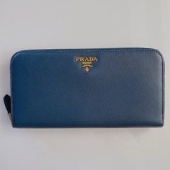 PRADA プラダ 長財布　ロゴ　サフィアーノの画像