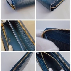 PRADA プラダ 長財布　ロゴ　サフィアーノの画像