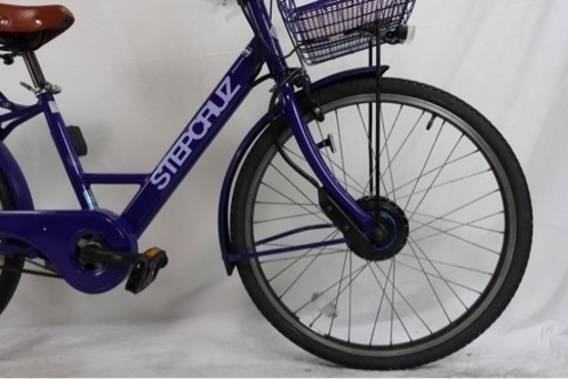 ブリヂストン新機種電動アシスト自転車STEP Cruz26インチ.