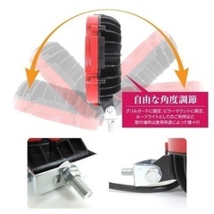 新品★LEDヘッドライト LEDワークライト 作業灯 丸目 ランクル グロム GROM ジムニー 投光器 フォグランプ　クロカンの画像