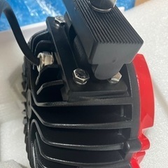 新品★LEDヘッドライト LEDワークライト 作業灯 丸目 ランクル グロム GROM ジムニー 投光器 フォグランプ　クロカンの画像