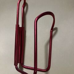スクーターバイク　アルミ　ドリンクホルダー　新品赤
