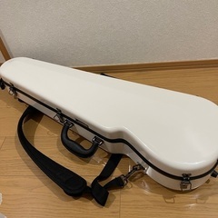 ヴァイオリンケース　バイオリンケース　白