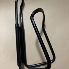 スクーター　バイク　アルミ　ドリンクホルダー　新品黒