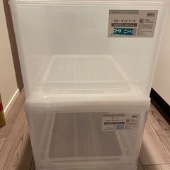 ニトリ　クロゼットケース　2点の画像