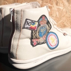 カステルバジャック  スニーカー  ハイカット　使用頻度少なめ　30周年モデル　限定　レア　希少　美品の画像