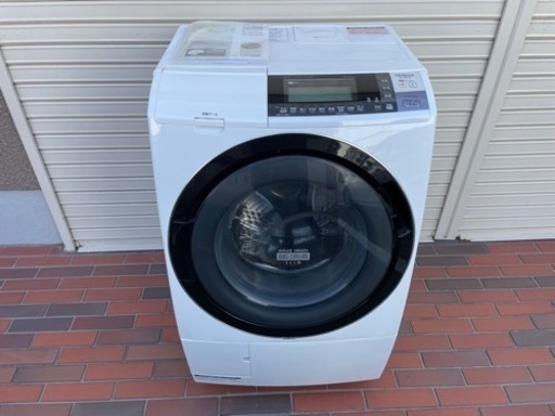 HITACHI 日立 ドラム式洗濯乾燥機 10/6kg BD-S8700L 動作確認済み