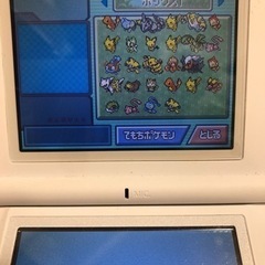 NintendoDSライト、ポケモンダイヤモンド、ポケモンファイアレッドの画像