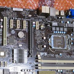 追記）マザーボード　ECS　Z77H2-A3　LGA1155　C...