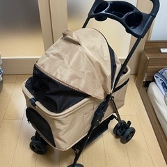 2way ペットカート (取り外し 分離型  折り畳めます！)