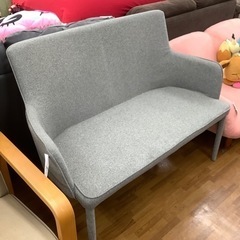 ニトリ 2人掛けソファー ライトグレー 321