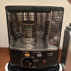 コロナ石油ストーブ ダークグレー