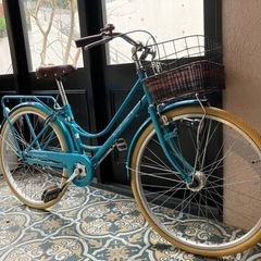 商談中　美品　チューブ交換済み　24インチ　自転車