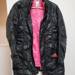 アディダス　中綿入りコート　150cmの画像