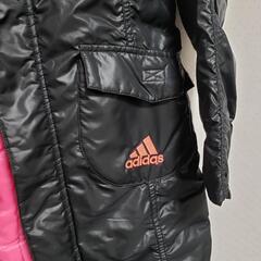 アディダス　中綿入りコート　150cmの画像