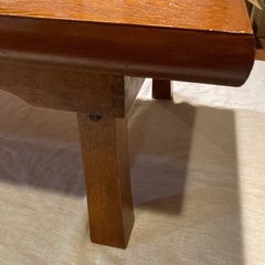 長座卓　和風　明るい茶色　ローテーブル　決まりましたの画像