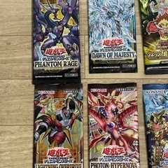遊戯王カード 未開封7袋【値下げ交渉可】 の画像